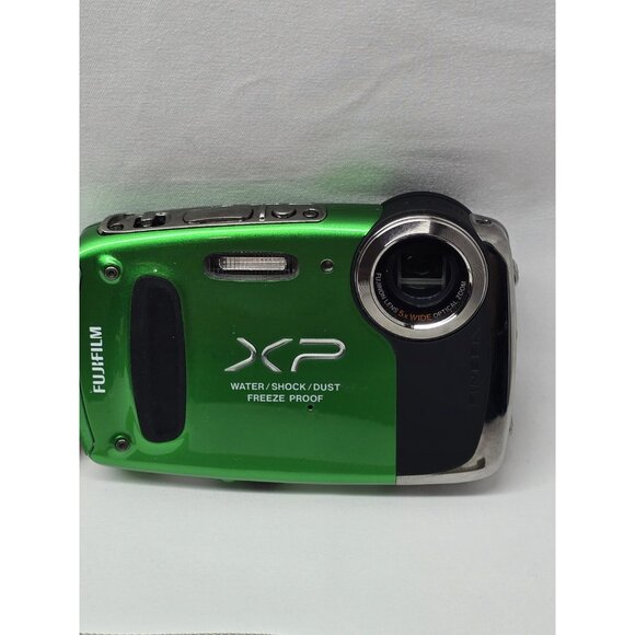 Fujifilm FinePix XP50 Waterproof Digital Camera Green Tested & Working - Picture 5 of 17